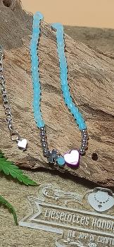 Preview: Halskette Frozen Shamrock Detailansicht 1